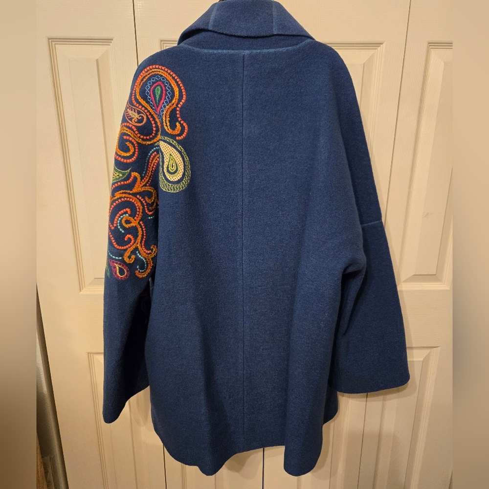 IVKO Woman Coat Size 44/46, oversize fit, XL - Picture 3 of 15